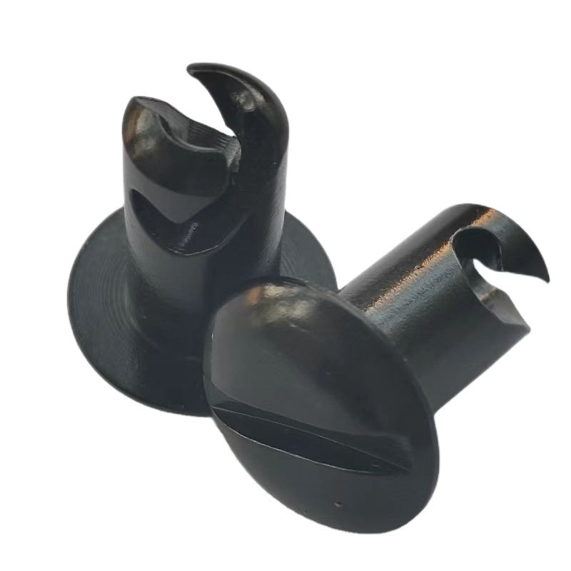 Замена Алюминиевая четверть поворота самовыталкивающийся Dzus Fastener Стандартный OE NO. для замены / восстановления 7/16 &quot;x.500&quot; Черный